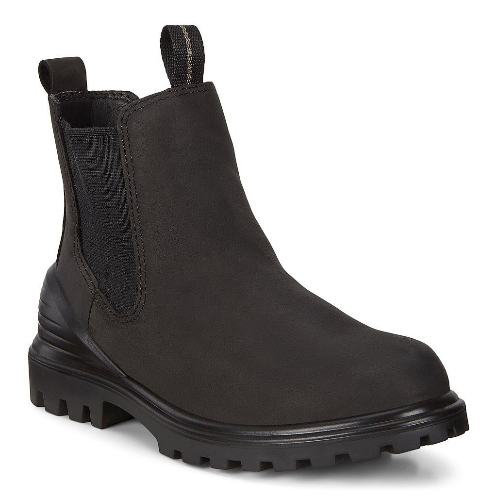 Chelsea Boots Ecco Tredtray K Garçons Noir 9835-FKNLQ